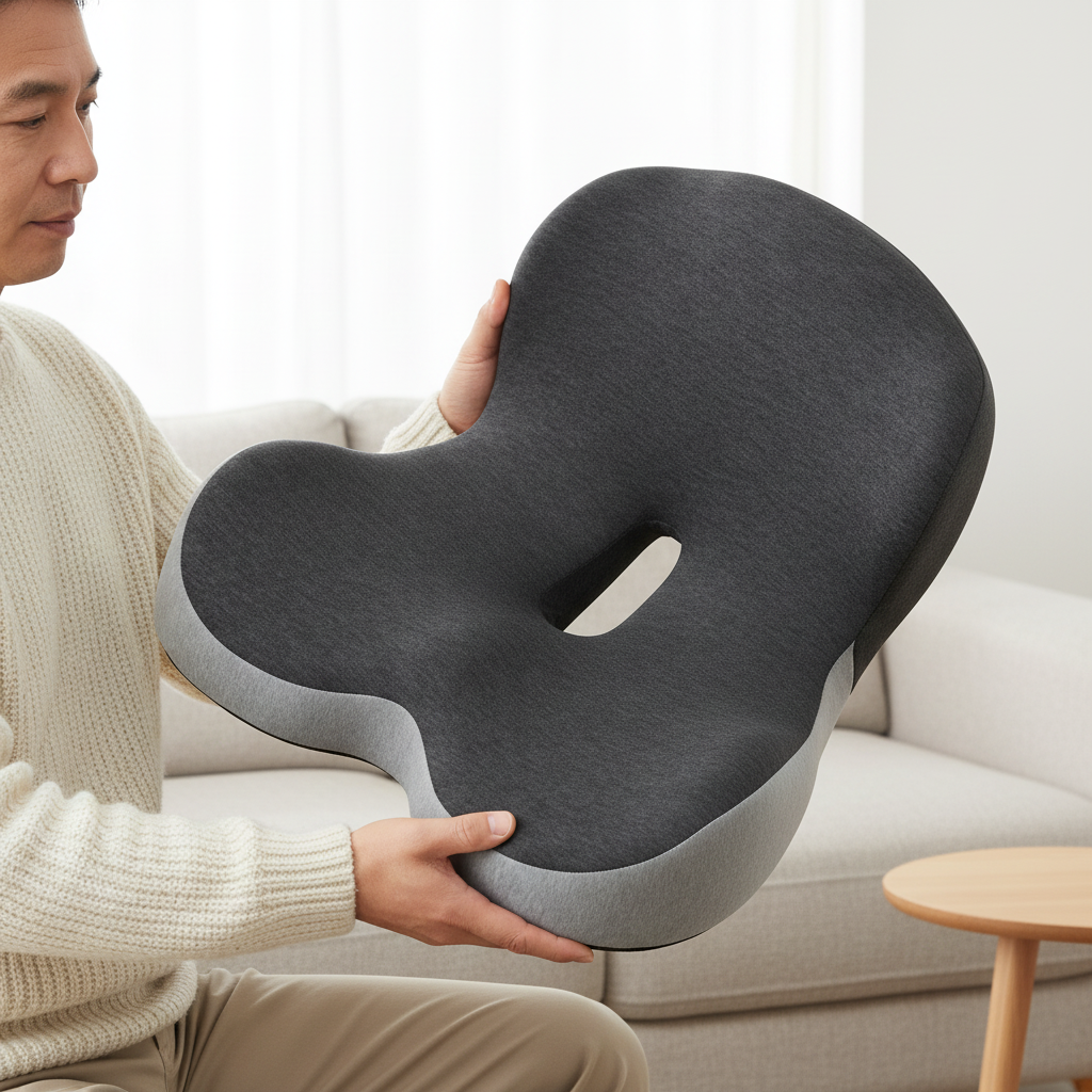 Ergonomic Lumbar Support Seat Cushion